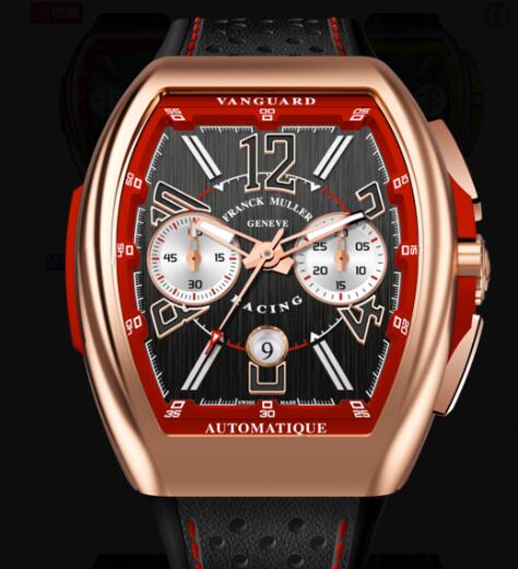 Buy Franck Muller Vanguard Racing Chronograph Replica Watch for sale Cheap Price V 45 CC DT RACING (ER)